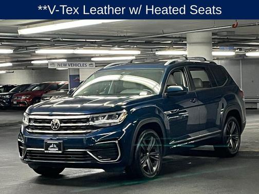 Tourmaline Blue Metallic 2022 Volkswagen Atlas 3.6L SEL