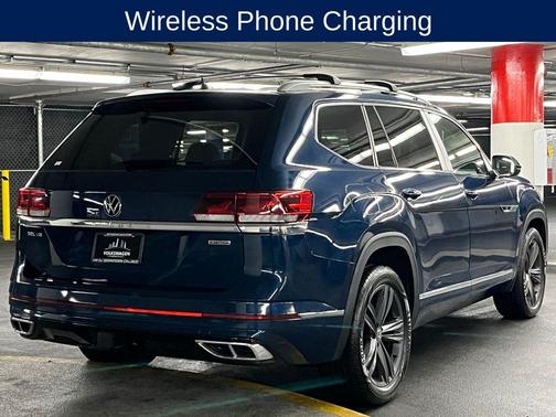 Tourmaline Blue Metallic 2022 Volkswagen Atlas 3.6L SEL
