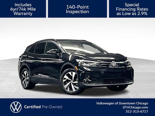 Deep Black 2023 Volkswagen ID.4 AWD Pro