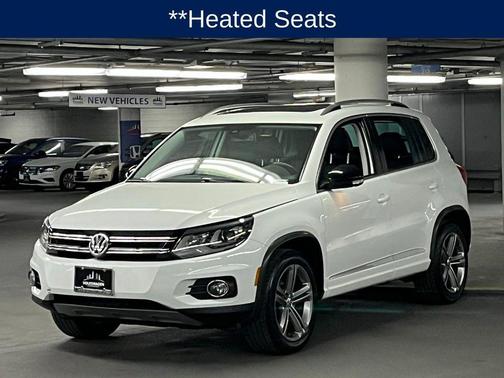 Pure White 2017 Volkswagen Tiguan 2.0T S 4MOTION