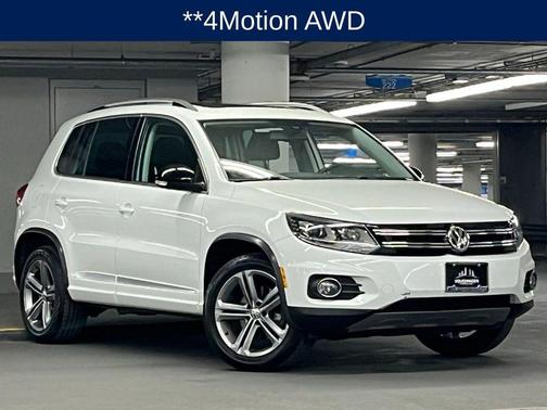 Pure White 2017 Volkswagen Tiguan 2.0T S 4MOTION