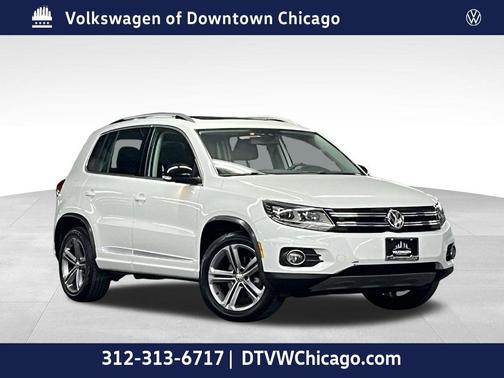 Pure White 2017 Volkswagen Tiguan 2.0T S 4MOTION