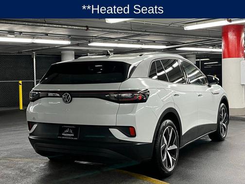 Opal White 2023 Volkswagen ID.4 AWD Pro S