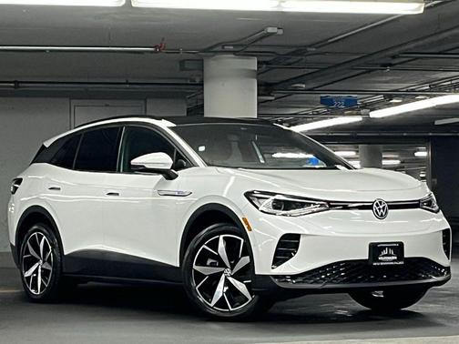 Opal White 2023 Volkswagen ID.4 AWD Pro S