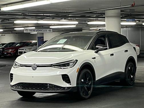 opal white with black roof 2026 Volkswagen ID.4 AWD Pro S Plus