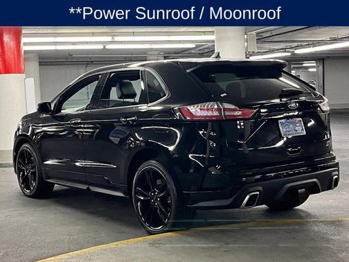 Agate Black Metallic 2024 Ford Edge ST