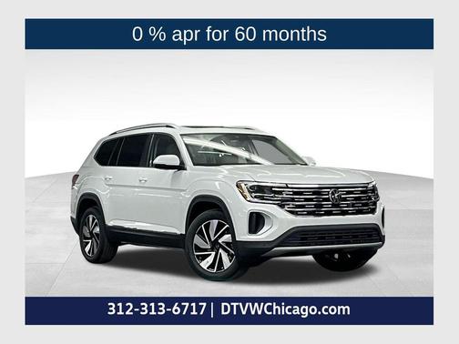 opal white pearl 2026 Volkswagen Atlas 2.0T SEL