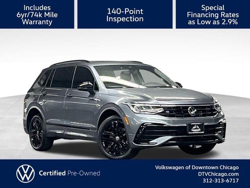 2022 Volkswagen Tiguan 2.0T SE R-Line Black 4MOTION