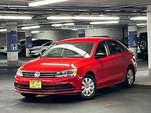 Tornado Red 2015 Volkswagen Jetta 2.0L S