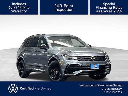 2023 Volkswagen Tiguan 2.0T SE R-Line Black