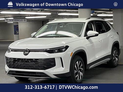 Pure White 2026 Volkswagen Tiguan 2.0T S
