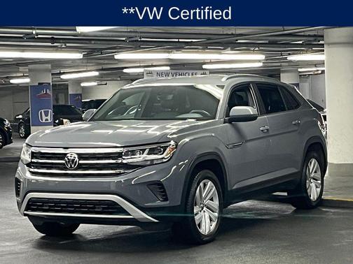 Gray 2023 Volkswagen Atlas Cross Sport 3.6L V6 SE w/Technology