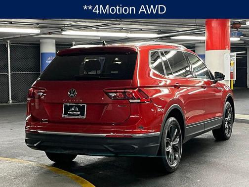 Red Metallic 2024 Volkswagen Tiguan 2.0T SE 4MOTION