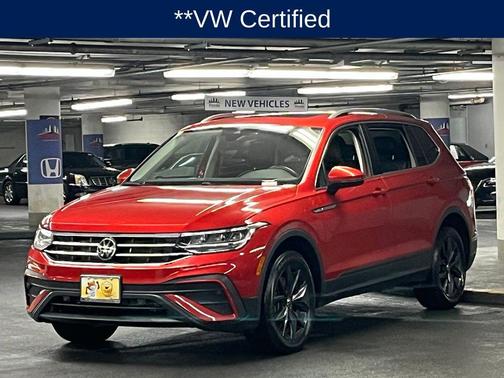 Red Metallic 2024 Volkswagen Tiguan 2.0T SE 4MOTION