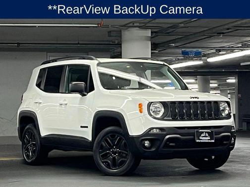 Alpine White 2018 Jeep Renegade Upland