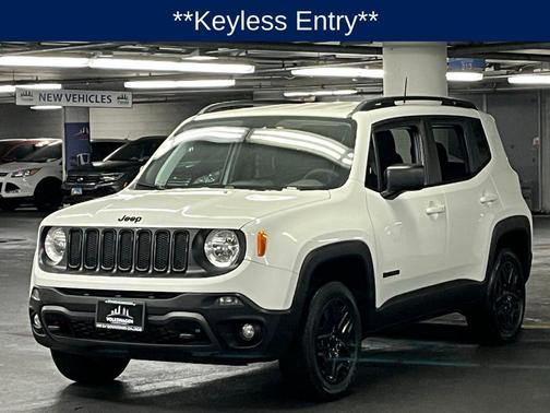 Alpine White 2018 Jeep Renegade Upland