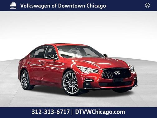 Dynamic Sunstone Red 2022 INFINITI Q50 3.0t RED SPORT 400