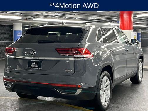 Gray 2022 Volkswagen Atlas Cross Sport 3.6L V6 SE w/Technology
