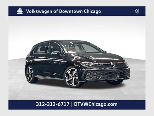 Mythos Black Metallic 2026 Volkswagen Golf GTI 2.0T SE DSG