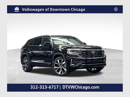 deep black pearl 2026 Volkswagen Atlas Cross Sport 2.0T SEL Premium