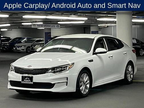 Snow White Pearl 2018 Kia Optima LX