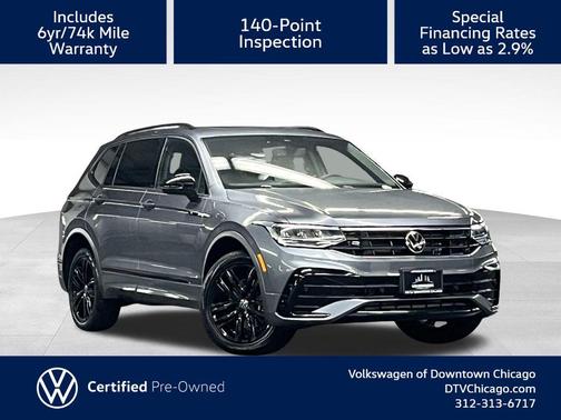 2022 Volkswagen Tiguan 2.0T SE R-Line Black 4MOTION
