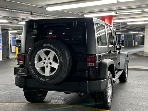 Black Clearcoat 2015 Jeep Wrangler Unlimited Sport