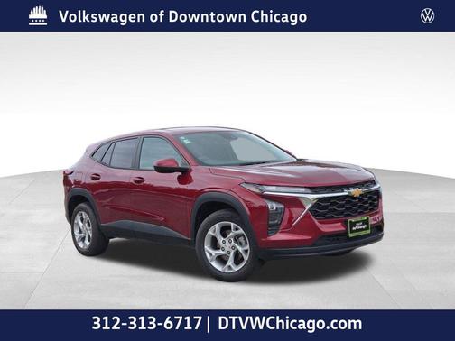 Crimson Metallic 2024 Chevrolet Trax LS