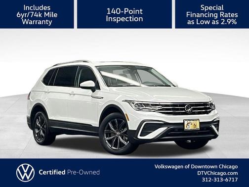 Opal White 2023 Volkswagen Tiguan 2.0T SE 4MOTION