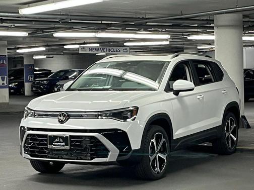 Pure White 2026 Volkswagen Taos SEL