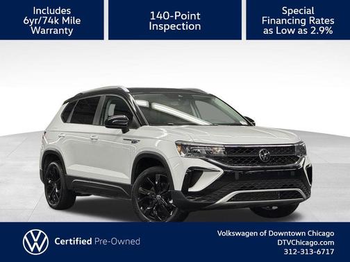 Pure White 2023 Volkswagen Taos 1.5T SE
