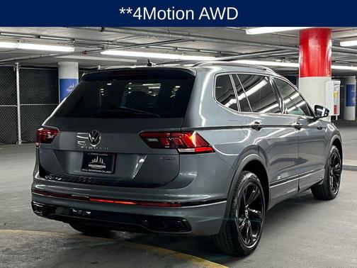 Platinum Gray Metallic 2023 Volkswagen Tiguan 2.0T SE R-Line Black 4MOTION