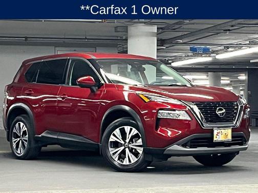 Scarlet Ember Tintcoat 2021 Nissan Rogue SV