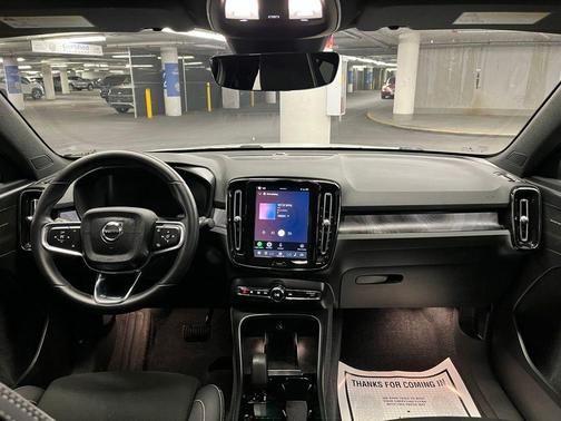 Crystal White Metallic 2023 Volvo C40 Recharge Pure Electric Twin Ultimate