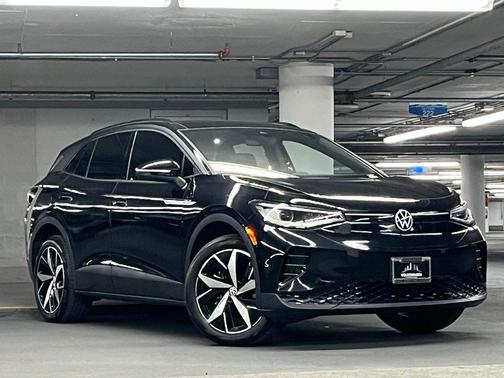 Deep Black 2023 Volkswagen ID.4 AWD Pro S