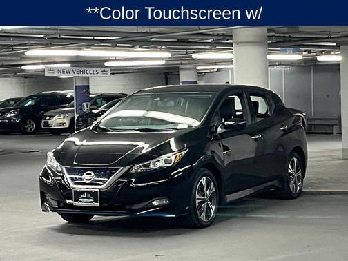 Super Black 2021 Nissan Leaf SL PLUS 62 kWh