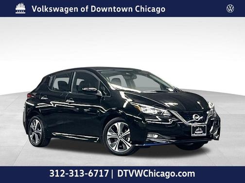 Super Black 2021 Nissan Leaf SL PLUS 62 kWh