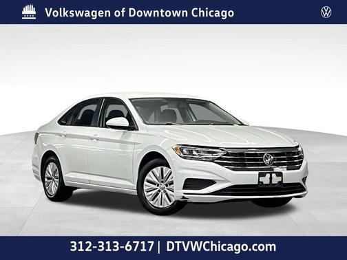 Pure White 2019 Volkswagen Jetta 1.4T S