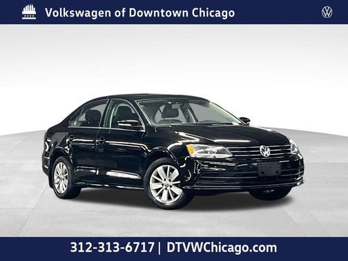 Black 2015 Volkswagen Jetta Auto SE w/Connectivity