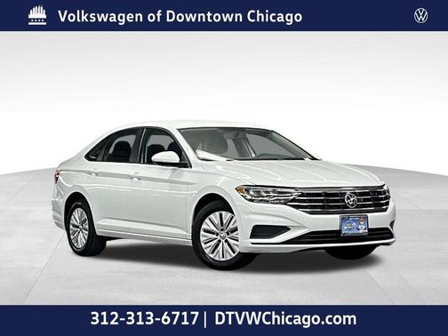 Pure White 2019 Volkswagen Jetta 1.4T S