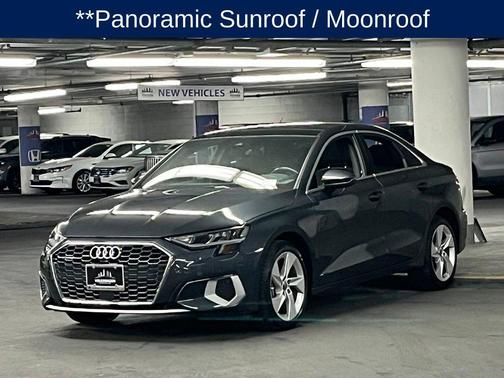 Manhattan Gray Metallic 2022 Audi A3 Premium