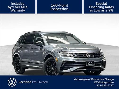 2022 Volkswagen Tiguan 2.0T SE R-Line Black 4MOTION