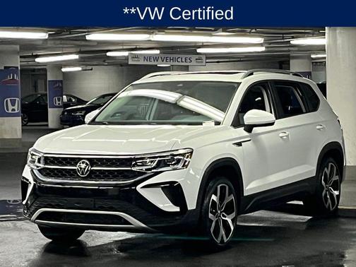 Pure White 2022 Volkswagen Taos 1.5T SEL