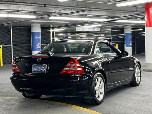 Obsidian Black Metallic 2003 Mercedes-Benz SLK-Class SLK230 Kompressor