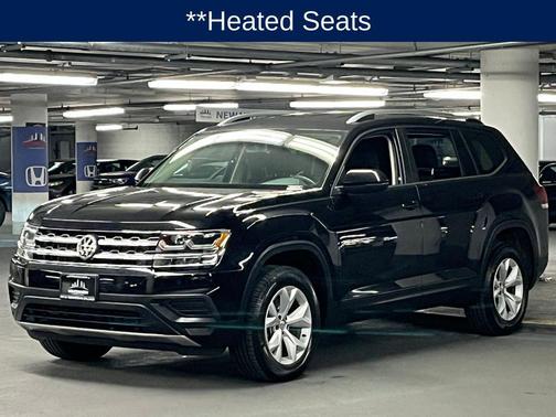 Deep Black Pearl 2019 Volkswagen Atlas 3.6L S