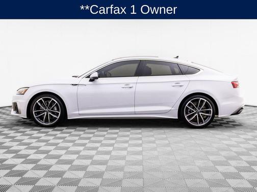 Ibis White 2023 Audi A5 Sportback 45 S Line Premium Plus