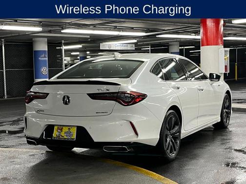 Platinum White Pearl 2021 Acura TLX A-Spec