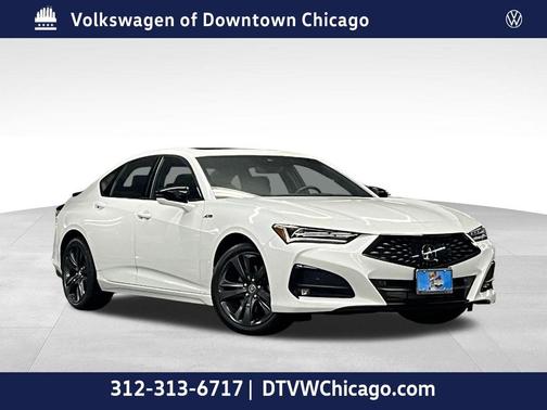 Platinum White Pearl 2021 Acura TLX A-Spec