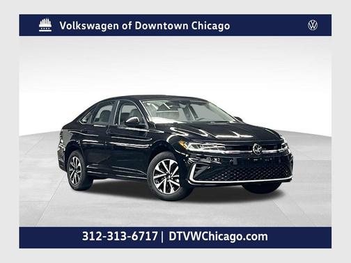 Deep Black Pearl 2026 Volkswagen Jetta 1.4T S