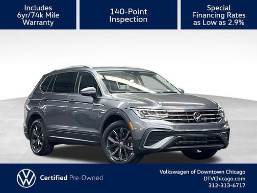 Platinum Gray Metallic 2024 Volkswagen Tiguan 2.0T SE 4MOTION